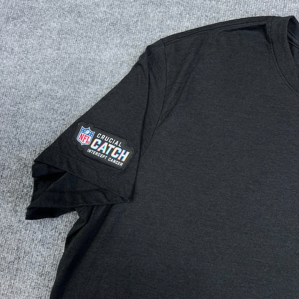 New York Giants Nike Tee Shirt Men 3XL Gray Crucial Catch On-Field‎ T Patch NEW - Picture 4 of 11